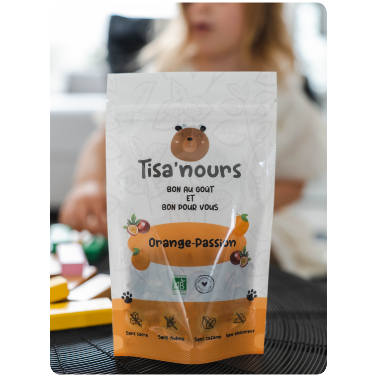 Infusion bio Orange Passion Tisa'nours